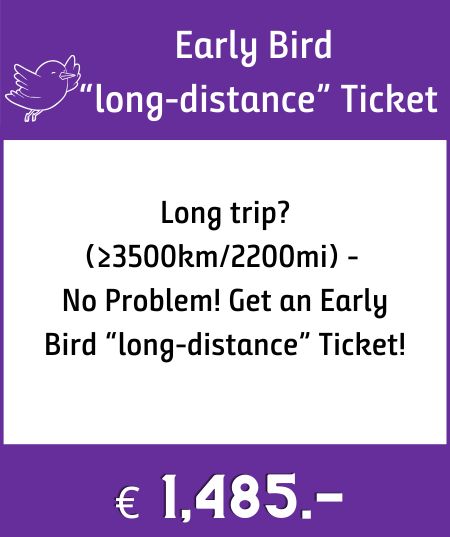 Early bird long distance Ticket
