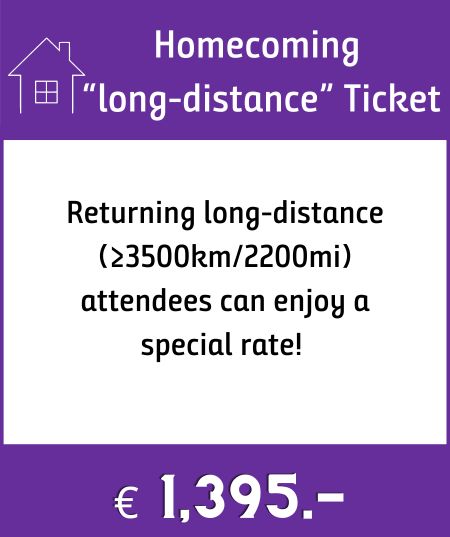 Homecoming Long Distance Ticket
